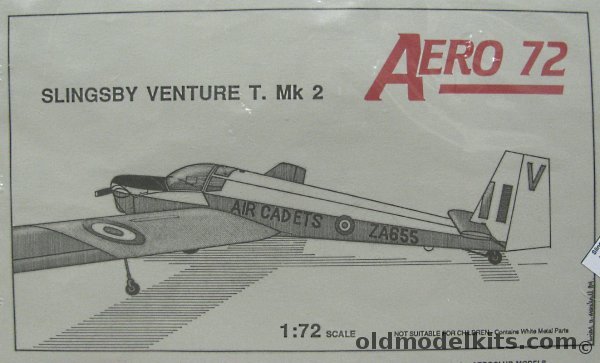 Aeroclub 1/72 Slingsby Venture T.Mk2 plastic model kit